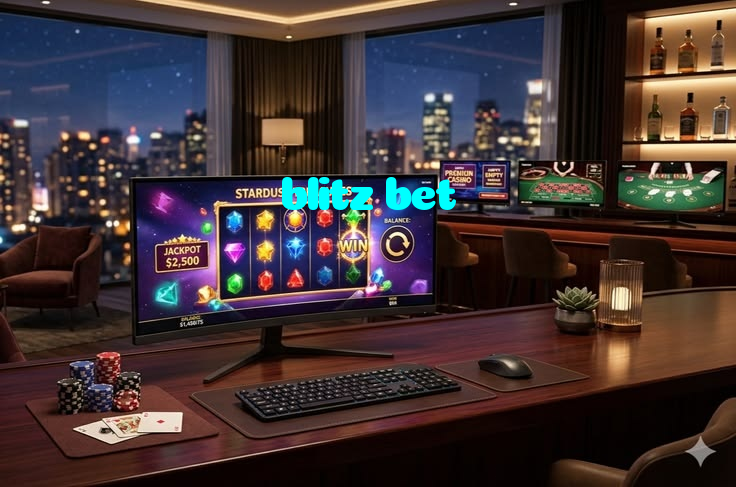 blitz bet casino presented on mobile device in Pakistan with slots and live games